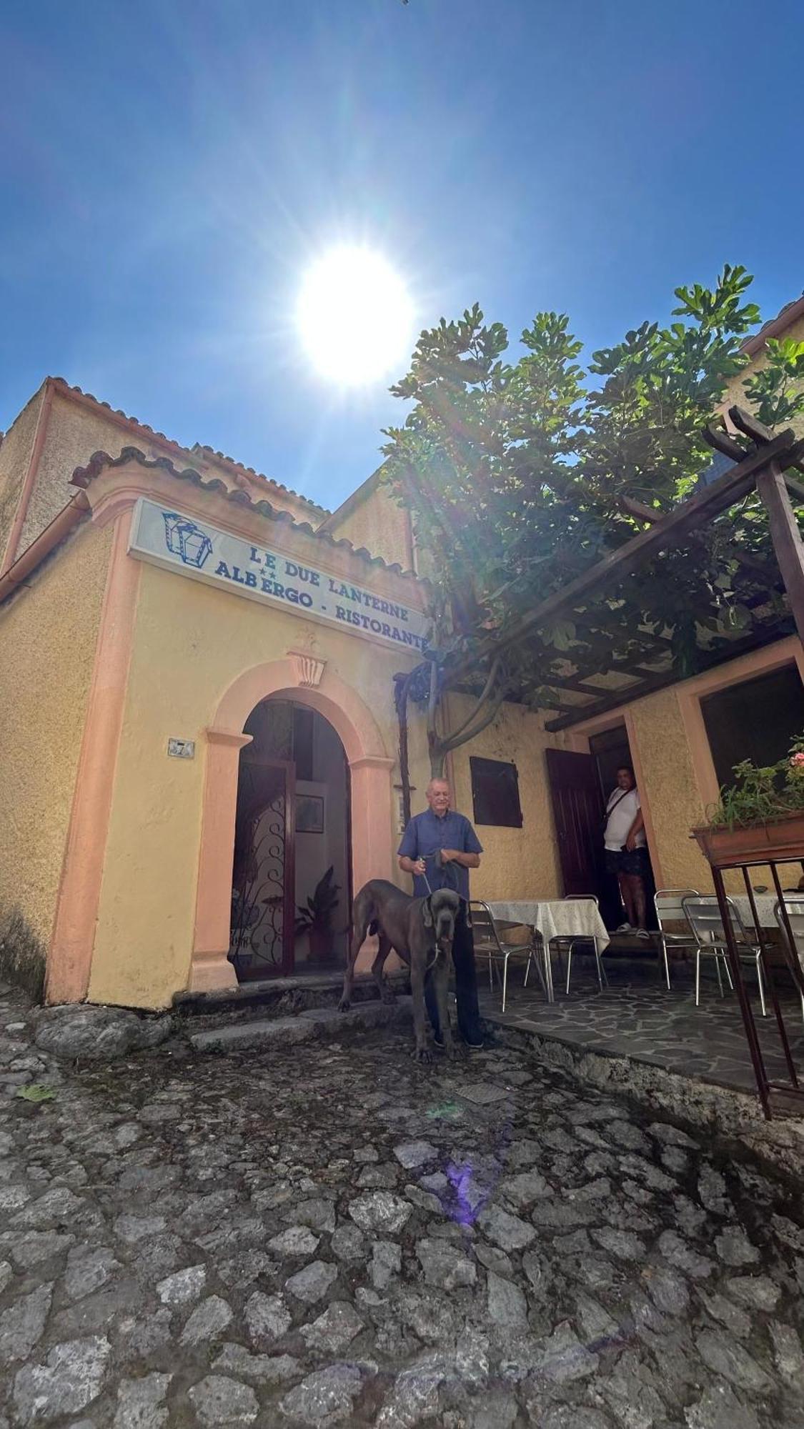 Hotel Le Due Lanterne Aieta Zewnętrze zdjęcie